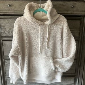 Like new AE sherpa hoodie